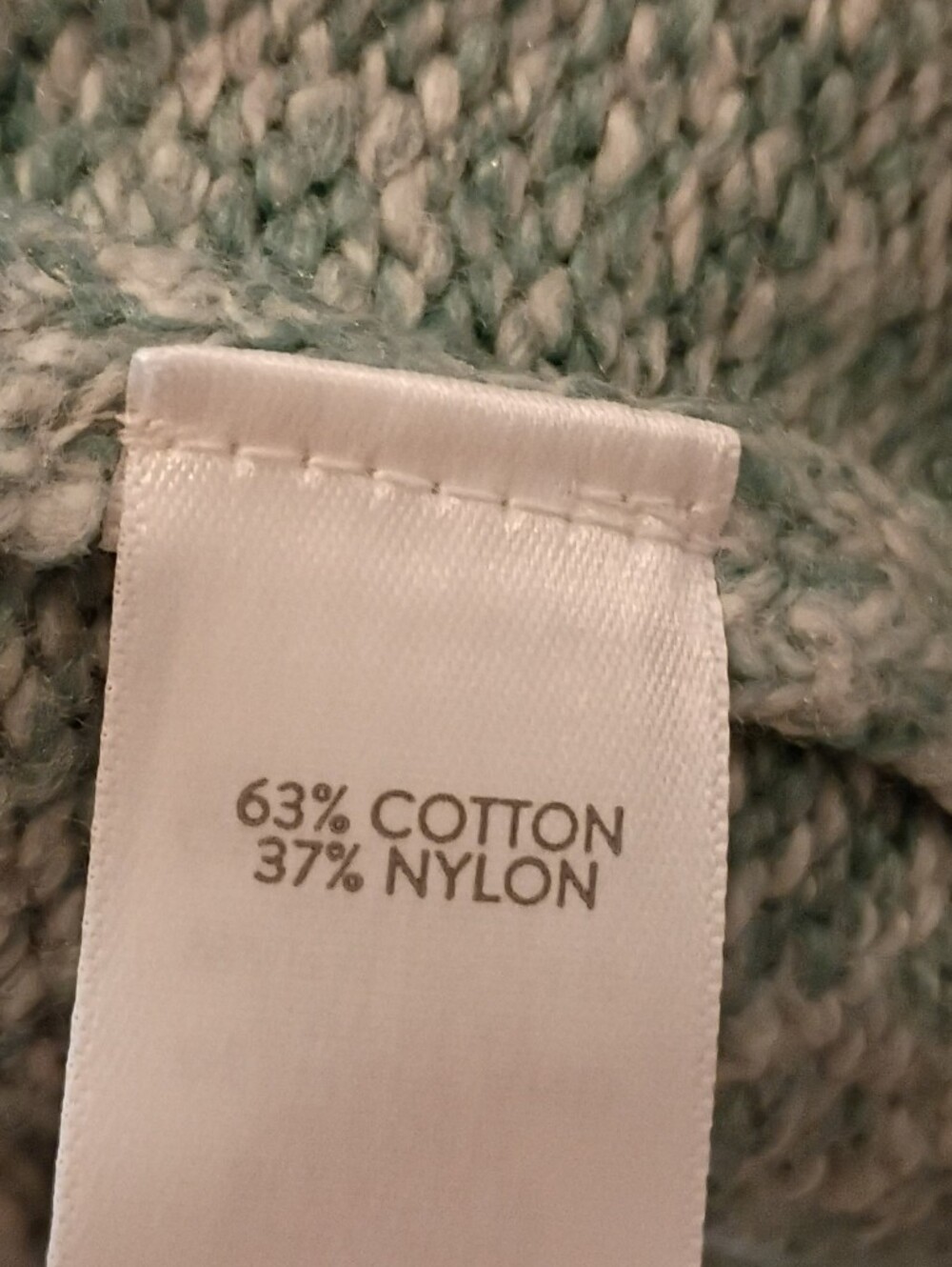 Cozy Rib-Trim Boatneck Sweater - Light Mint Green, NWT, Medium - Picture 2 of 8